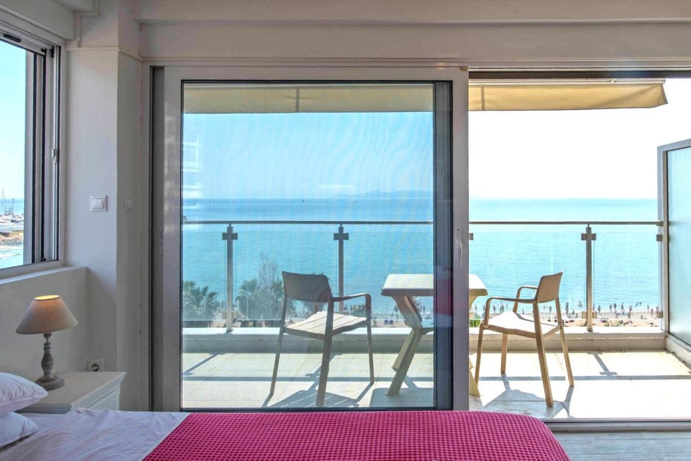 Breathtaking Seaview Studio In Athenian Riviera Dış mekan fotoğraf