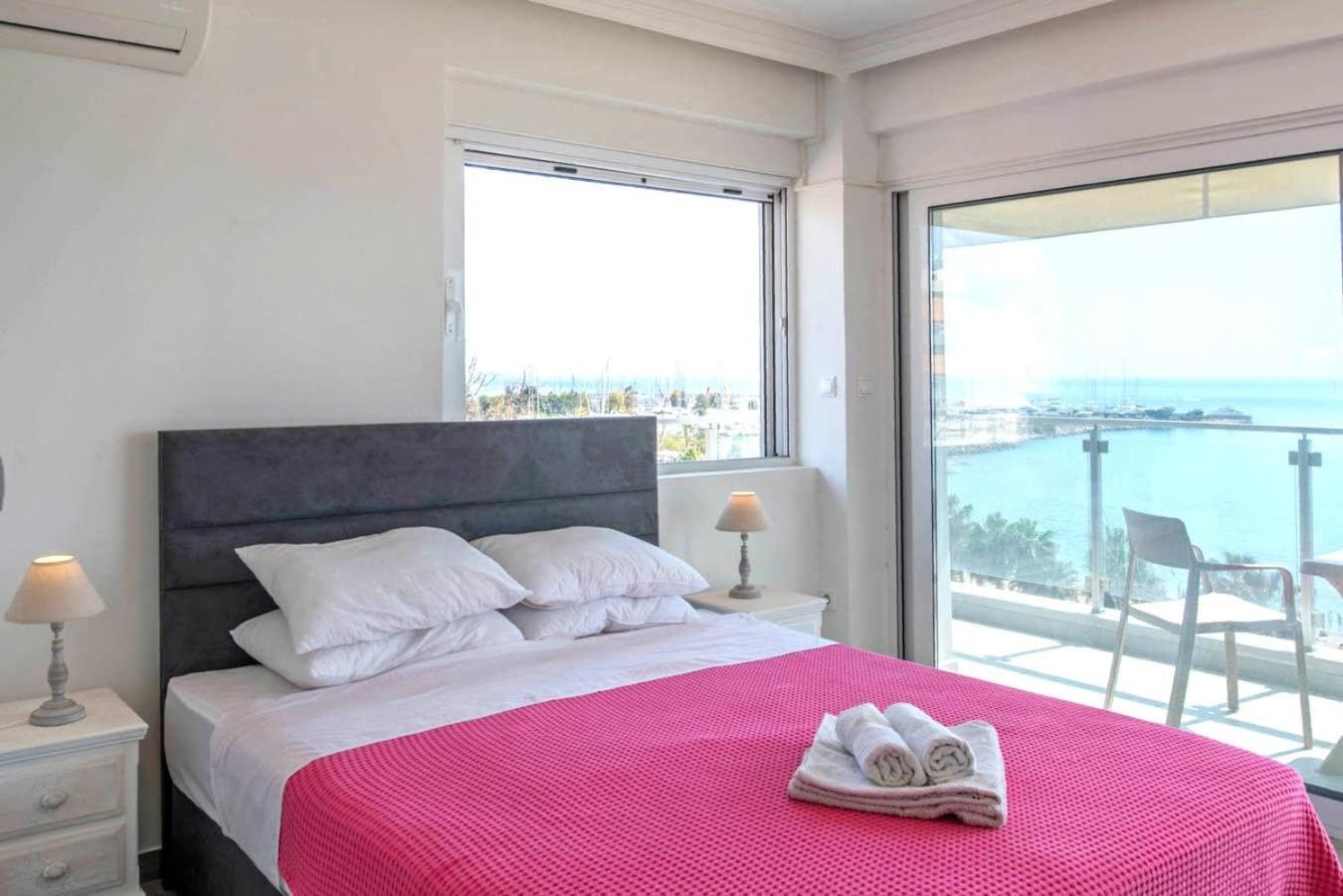 Breathtaking Seaview Studio In Athenian Riviera Dış mekan fotoğraf