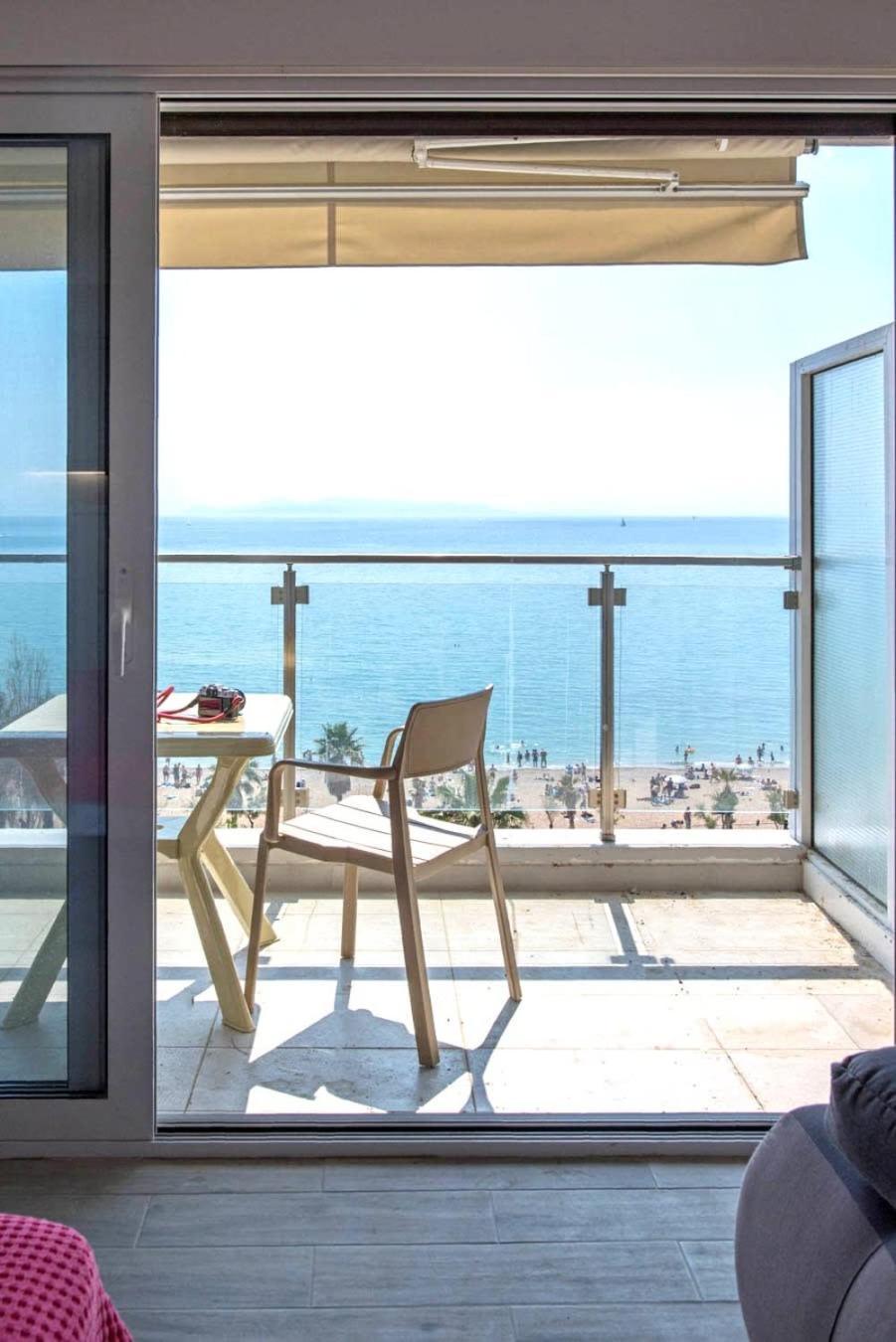 Breathtaking Seaview Studio In Athenian Riviera Dış mekan fotoğraf